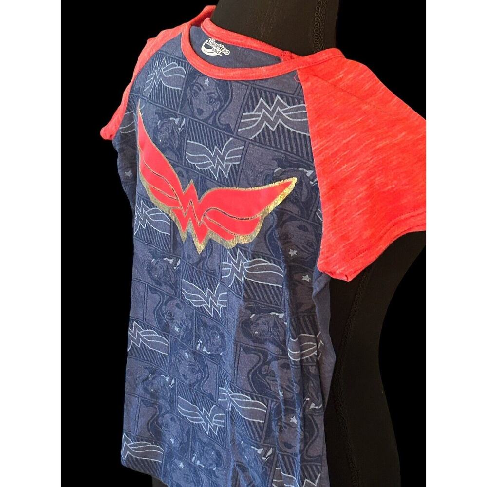 Wonder Woman Girls Short Sleeve T Shirt‎ Large 10/12 DC SuperHero Girls - Picture 3 of 5